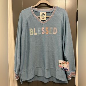 Jadelynn Brooke ribbed tunic/sweater, NWT, Size M